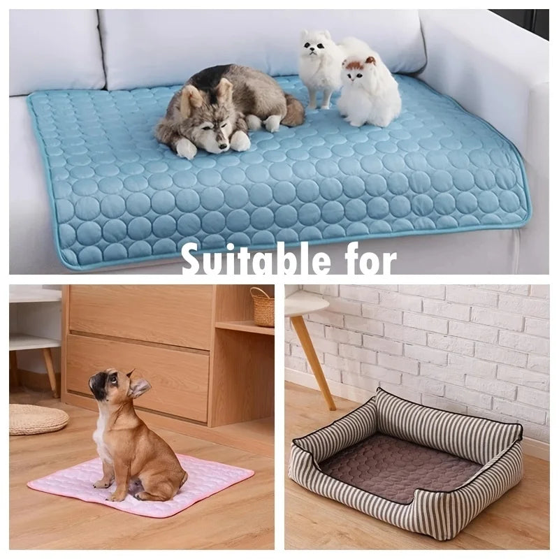 Urban Chill Dog Cooling Mat — XL Self‑Cooling Gel Pad (No Freezing)