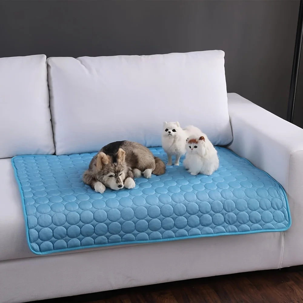 Urban Chill Dog Cooling Mat — XL Self‑Cooling Gel Pad (No Freezing)