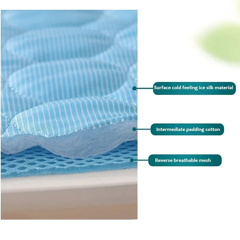 Urban Chill Dog Cooling Mat — XL Self‑Cooling Gel Pad (No Freezing)