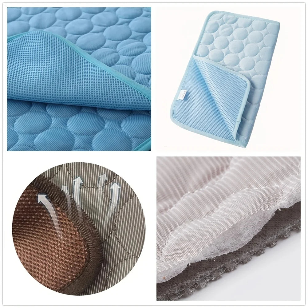 Urban Chill Dog Cooling Mat — XL Self‑Cooling Gel Pad (No Freezing)
