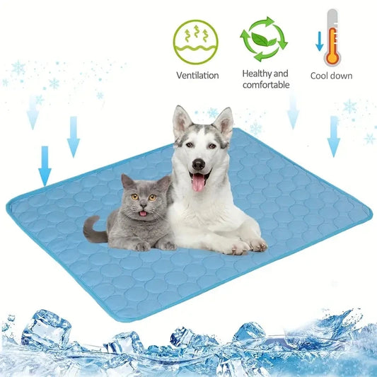 Urban Chill Dog Cooling Mat — XL Self‑Cooling Gel Pad (No Freezing)